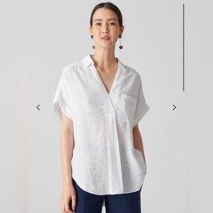 Whistles Lea Shirt - White - Size XS